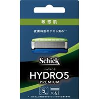 シック・ジャパン ハイドロ5プレミアム 敏感肌 替刃 4891228310776 1パック(4個入)（直送品）