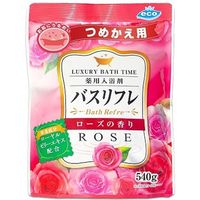ライオンケミカル バスリフレ薬用入浴剤つめかえ用ローズの香り 4900480227743 1個(540G)（直送品）
