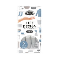 エステー ファミリー　ビニールうす手　ライフデザイン　Ｓ　グレー 4901070722440 1双（直送品）