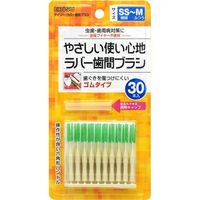 エビス デイリー ラバー歯間ブラシ 30本入 4901221024423 1個（直送品）