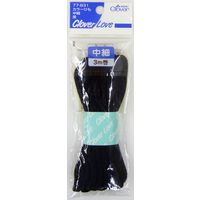 クロバー クロバーラブ カラーひも 中細 黒 3m 77-831 4901316778316 1個（直送品）