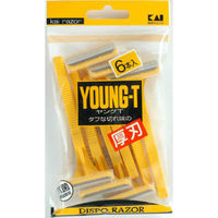 貝印 ０４３７０　ヤングＴ６本入り 4901331004377 1個(6本)（直送品）