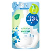クラシエ ナイーブ 泡で出てくるボディソープ（ディープクリア） 詰替用 4901417160768 1個(480ML)（直送品）