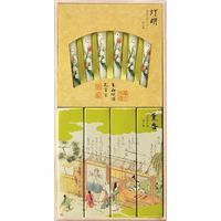 カメヤマ 特撰絵巻 吟撰仙年香と蜜蝋 桐 4901435212647 1個(500G)（直送品）