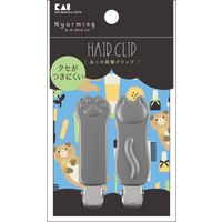 貝印 ねこの前髪クリップ 000HC2204 4901601070057 1個(2本)（直送品）