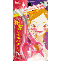貝印 クシ付きマユハサミDX ピンク 4901601282702 1個（直送品）