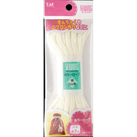 貝印 KM3152 カラーロープ 細 白 3m 4901601285079 1個(3M)（直送品）