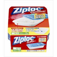旭化成ホームプロダクツ ジップロックコンテナーごはん保存容器一膳用 4901670112887 1パック(2個入)（直送品）