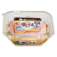 東洋アルミエコープロダクツ 汁も油も吸いとるカップスクエア４色２２枚入 4901987218401 1個(22枚)（直送品）