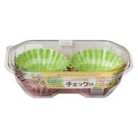 東洋アルミエコープロダクツ おべんとうカップチェック柄プチ４色９２枚入 4901987218555 1個(92枚)（直送品）