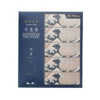日本香堂 かゆらぎ　今昔香　沈香 4902125384811 1パック(10個入)（直送品）