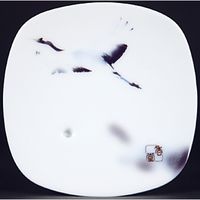 日本香堂 夢の夢 冬響（鶴） 香皿 4902125385498 1個（直送品）
