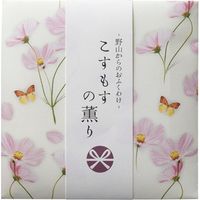 日本香堂 野山からのおふくわけ こすもすの薫り スティック 4902125386259 1個（直送品）