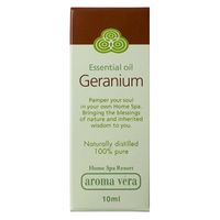 日本香堂 アロマベラ エッセンシャルオイル ゼラニウム 10ml 4902125893245 1個（直送品）