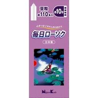 日本香堂 毎日ローソク豆粒約110本 4902125955042 1個(115G)（直送品）