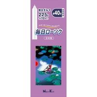 日本香堂 毎日ローソク特大ダルマ225G 4902125955219 1個(225G)（直送品）
