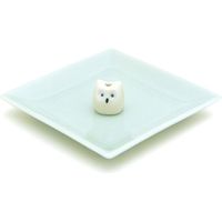 日本香堂 陶器香皿＆ミミズク香立 4902125975279 1個（直送品）
