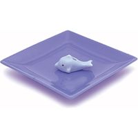 日本香堂 陶器香皿＆イルカ香立（ブルー） 4902125975378 1個（直送品）