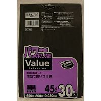 日本サニパック VX42 VALUE 45L黒30枚 4902393572422 1個(30枚)（直送品）