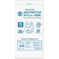 日本サニパック Ｇ５０Ｋ　加古川市燃やすごみ　とって付き１５Ｌ(20枚×30点セット) 4902393705004 1個(20枚)（直送品）