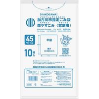 日本サニパック Ｇ５４Ｋ　加古川市燃やすごみ　４５Ｌ(10枚×20点セット) 4902393705042 1個(10枚)（直送品）