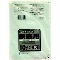 日本サニパック Gー1K 尼崎市指定袋 10L 10枚 4902393756518 1個（直送品）