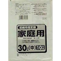 日本サニパック Gー3K 尼崎市指定袋 30L 10枚 4902393756532 1個（直送品）