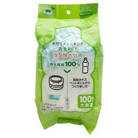 ボンスター販売 水切りストッキング再生ＰＥＴ浅型排水口用１００枚入 4902493443486 1個(100枚)（直送品）