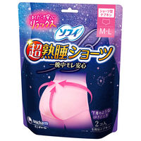 【生理用品】 ユニ・チャーム ソフィ超熟睡ショーツ ML 4903111370641 1個(2枚)（直送品）
