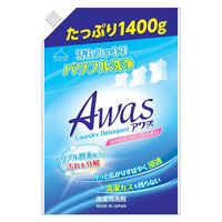 ロケット石鹸 AWAS液体洗剤詰替用 4903367093936 1個(1400G)（直送品）