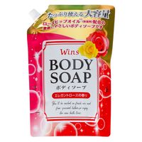 日本合成洗剤 ウインズボディソープローズ大容量詰替900g 4904112831025 1個(900G)（直送品）