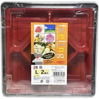 大和物産 FL重箱L 4904681631880 1パック(2個入)（直送品）