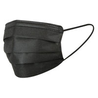 富士 PFE99％カットフィルター 黒マスク 30枚入 4944109314483 1個(30枚)（直送品）