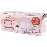 富士 cheek color mask  アッシュピンク 4944109315305 1個(30枚)（直送品）