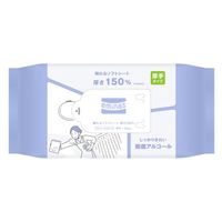 丸住製紙 エミナスウェットティッシュ頼れるソフトシート厚さ150％アルコール 4948258007548 1個(40枚)（直送品）