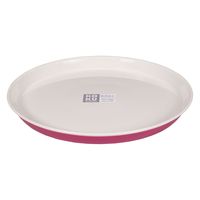 小久保工業所 KOKUラウンド平皿 大 マゼンタピンク 4956810402274 1個（直送品）