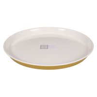 小久保工業所 KOKUラウンド平皿 大 マスタードイエロー 4956810402281 1個（直送品）