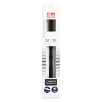 Prym プリム(Prym) エゴノミック カーボン棒針 5本針 20cm 2.0mm PRM194220 1個（直送品）