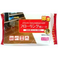 昭和紙工 電解水＋セスキフローリング用シート 20枚 4957434006916 1個(20枚)（直送品）