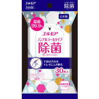 カミ商事 エルモア ハンディ除菌99.9％ノンアルコールタイプ30枚 4971633171237 1個(30枚)（直送品）