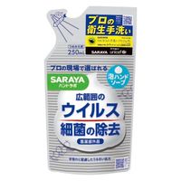 サラヤ ハンドラボ　薬用泡ハンドソープ　詰替用　２５０ｍｌ 4973512263385 1個(250ML)（直送品）