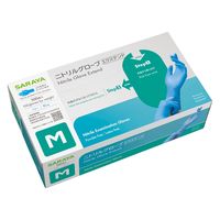 サラヤ ニトリルグローブエクステンド M 100枚 4973512509513 1個(100枚)（直送品）