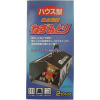 丸善薬品産業 ドルフィン DN強力ねずみとりハウス型 4975810150022 1パック(2個入)（直送品）