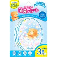 晴香堂 くまさんの消臭プレート リッチソープ 4976363122023 1パック(3個入)（直送品）