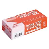 宇都宮製作 トーマラテックスグローブEX Mサイズ100枚 4976366002377 1個(100枚)（直送品）