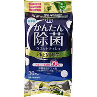 ハヤシ商事 かんたん除菌ウエットプレミアム30枚 4977033411638 1個(30枚)（直送品）