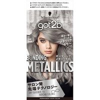 ヘンケルジャパン got2b（ゴットゥービー）ボンディング・メタリックス ヘアカラー シルバーブロンド 4987234390465 1個（直送品）