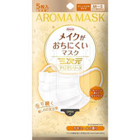 興和 三次元メイクがおちにくいマスクアロマ　すこし小さめＭＳサイズ　カモミール 4987973222089 1個(5枚)（直送品）