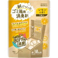 ウエ・ルコ 紙でつくったゴミ箱用消臭剤 レモンの香り 4995860516913 1個(20G)（直送品）