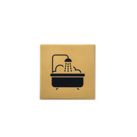 |bVrO sNgOTC uBATH ROOMv AeB[NS[h W7×D0.1×H7cm ACA 64031 1iij